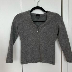 Women's grey sweater